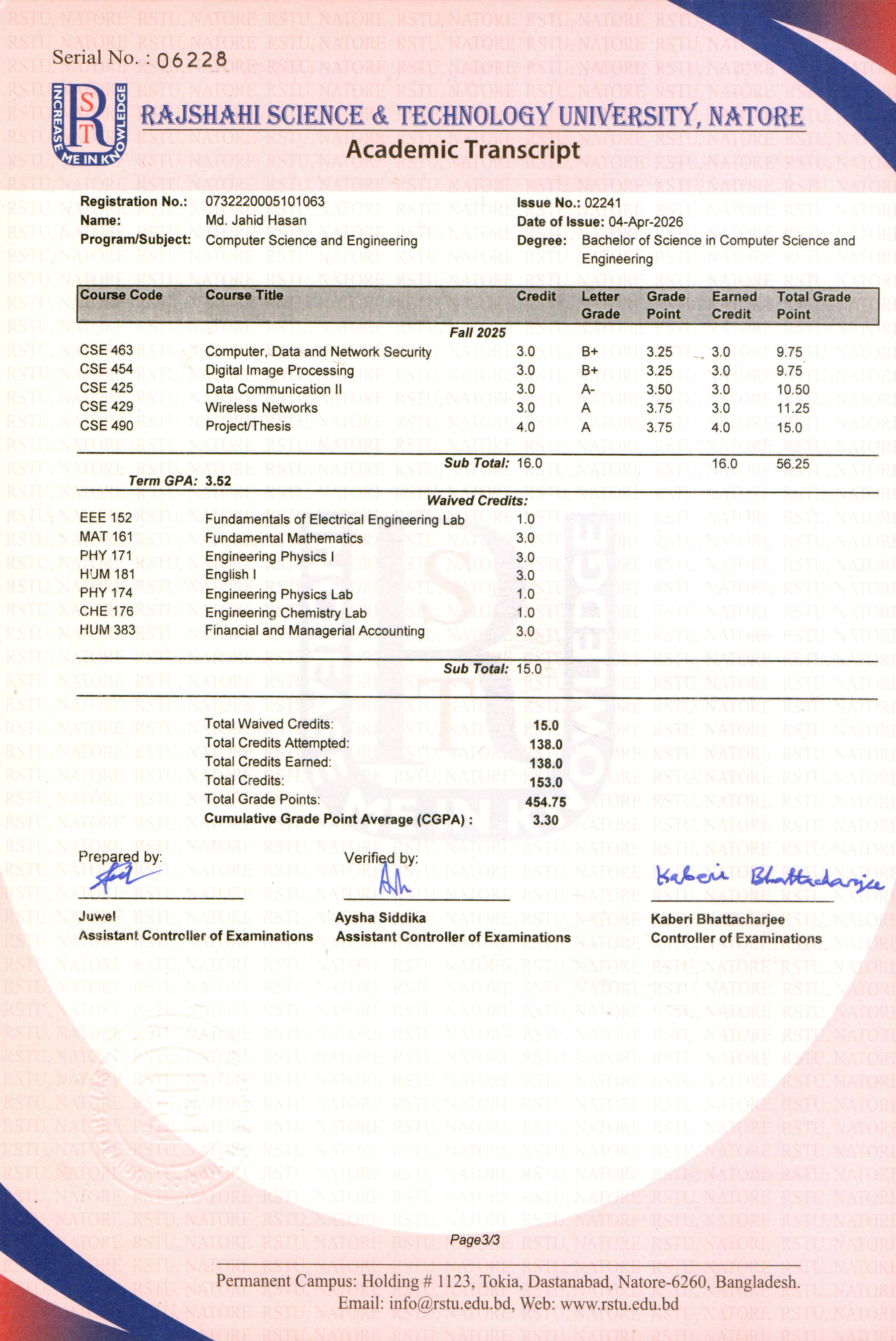 Certificate 2